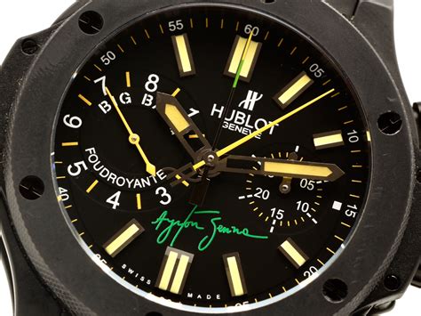 ayrton senna horloge hublot big bang|Hublot Ayrton Senna .